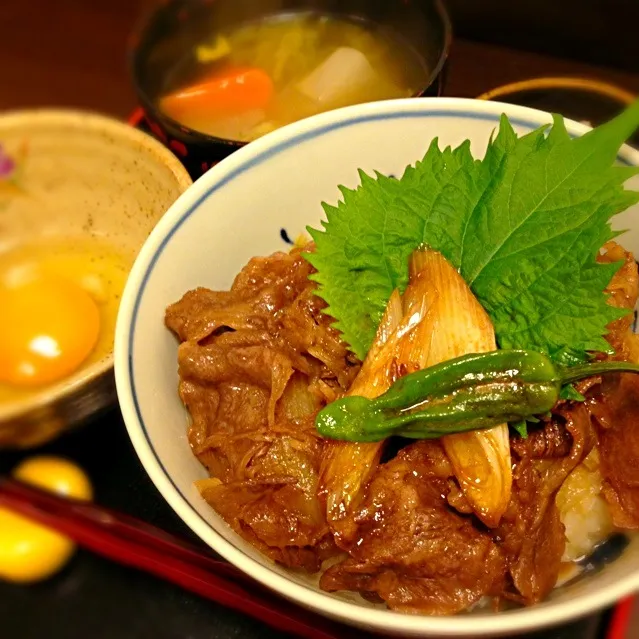 Snapdishの料理写真:神戸 牛丼 広重|ナナさん