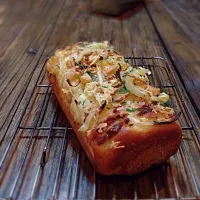 Cheddar bacon and onion bread/チェダーベーコンオニオンパン