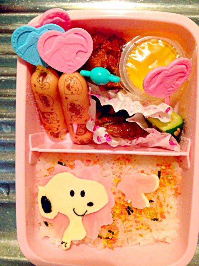 みんな大好き スヌーピーを使ったキャラ弁のレシピ25選 Snapdish スナップディッシュ