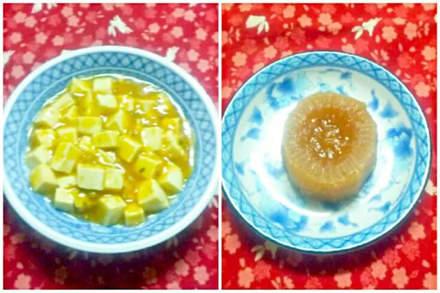 Snapdishの料理写真:麻婆豆腐
昆布巻きの下に並べて一緒に煮た大根|猫田さん