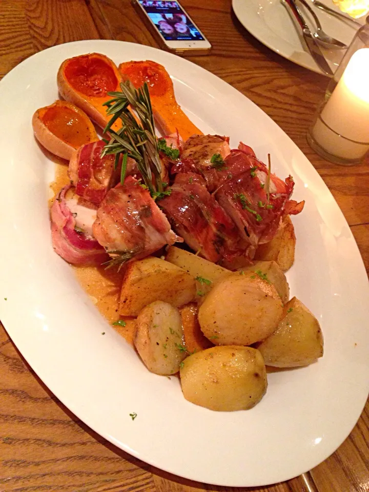 Chicken breasts wrapped in Parma ham|Natenapit W.さん