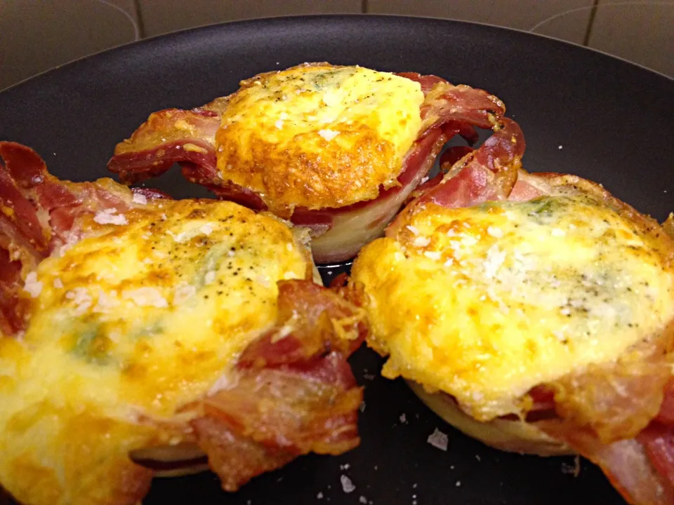 Pancetta baked eggs|Steve Pountneyさん