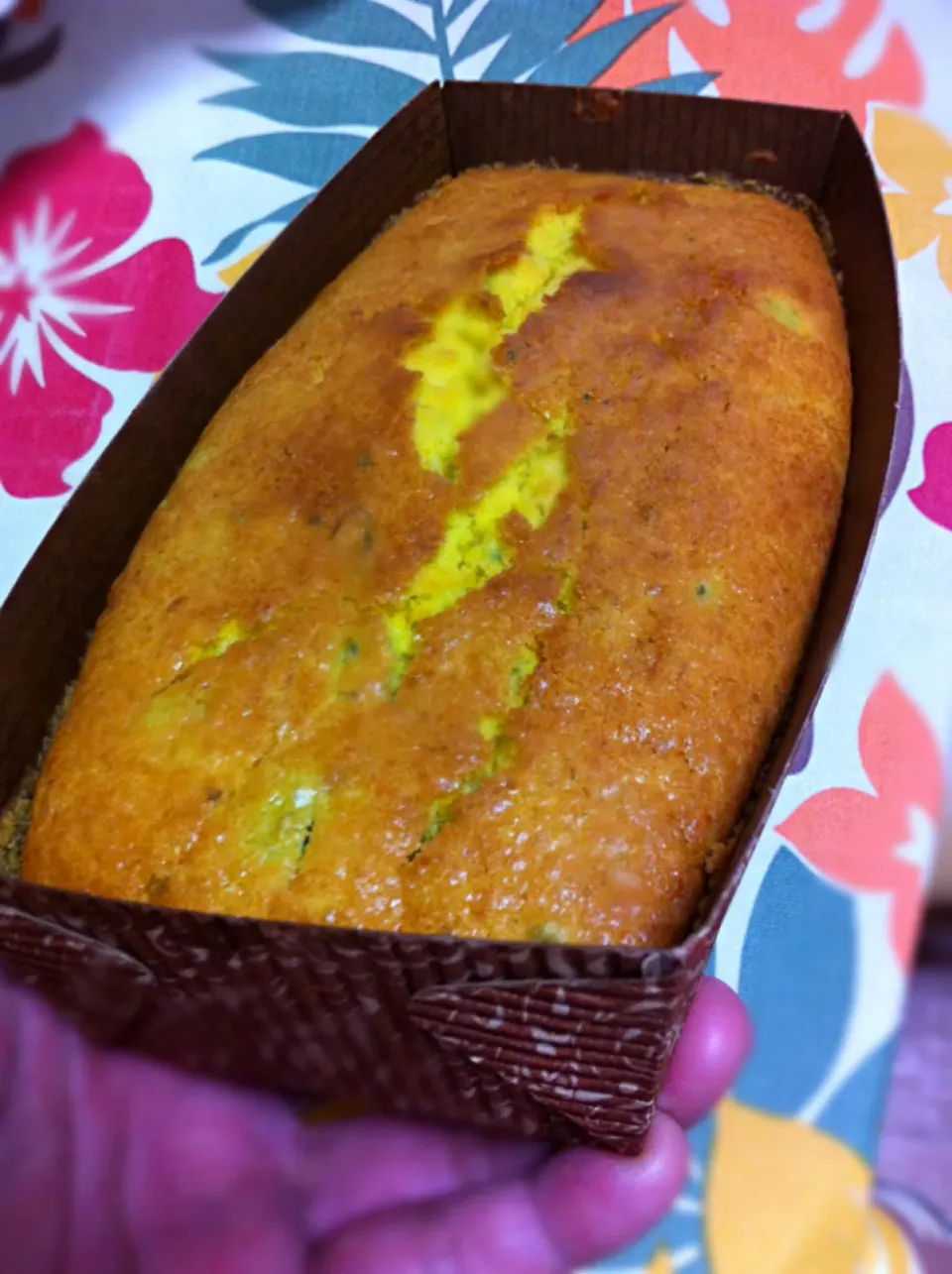 Freshly-baked Kabocha Pound Cake|🍑Foodtrip Unlimited🍴さん