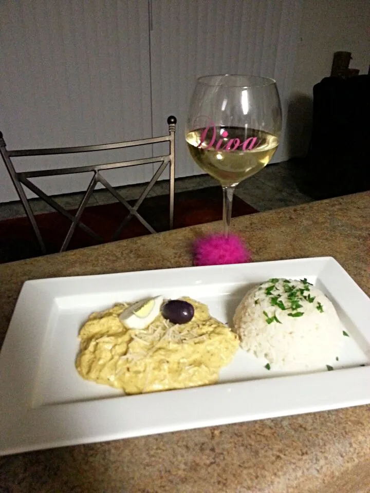 Snapdishの料理写真:Aji de gallina|Tathiana Weisさん