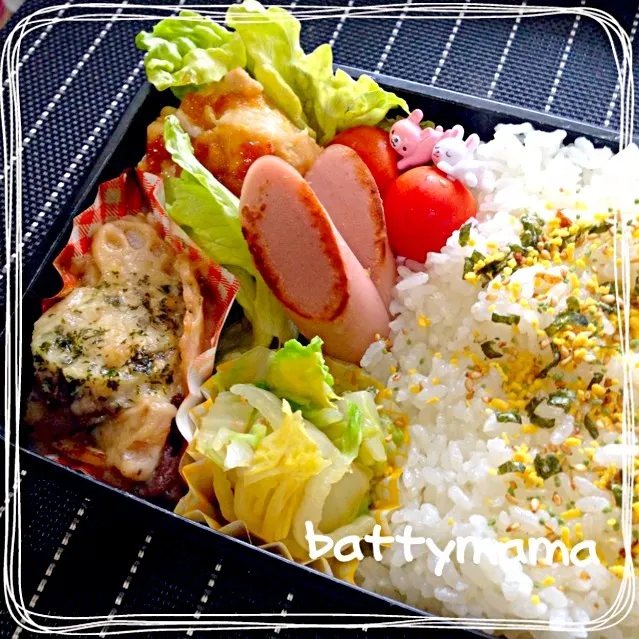 レンコングラタン弁当〜☆battymamaのパパ弁当〜☆|ばってぃーまま＠♪さん