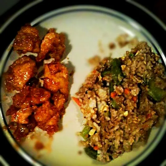 fried rice & sweet~n~sour chicken|NMorgan:)さん