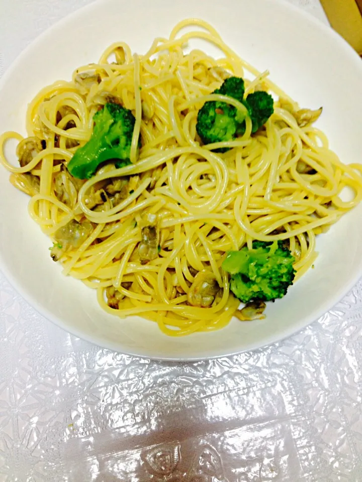 Snapdishの料理写真:あさりパスタ|ちいさん