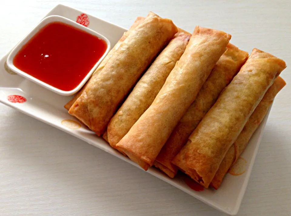 Vegetable Spring Rolls (Fried Lumpia)|✨강민지✨さん