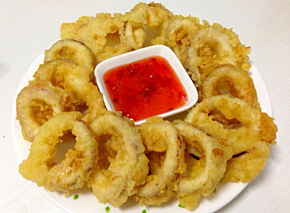 오징어 튀김 Fried Squid Rings|✨강민지✨さん