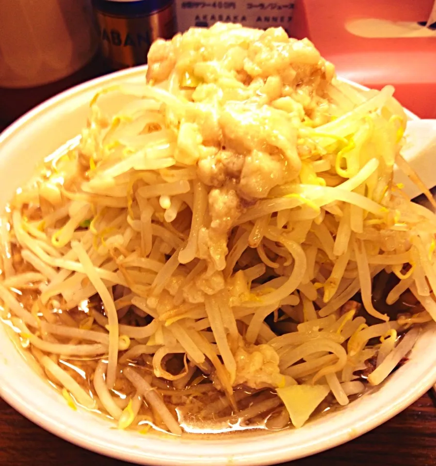 ラーメン(普通盛) 野菜、アブラ増し ￥650 @阿香坂|Go Satoさん