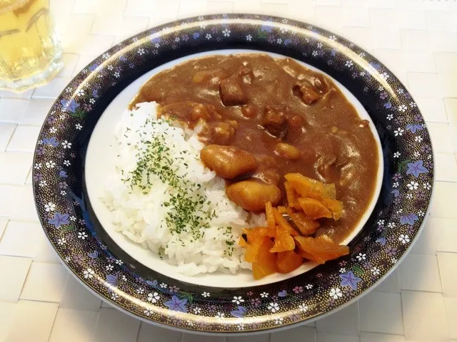 Snapdishの料理写真:ポークカレーライス♪|ikukoさん