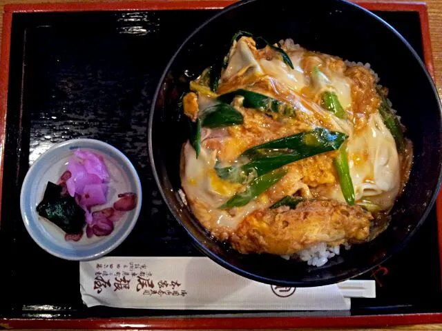 【京都・中京区】本家尾張屋「衣笠丼」|うえおさん