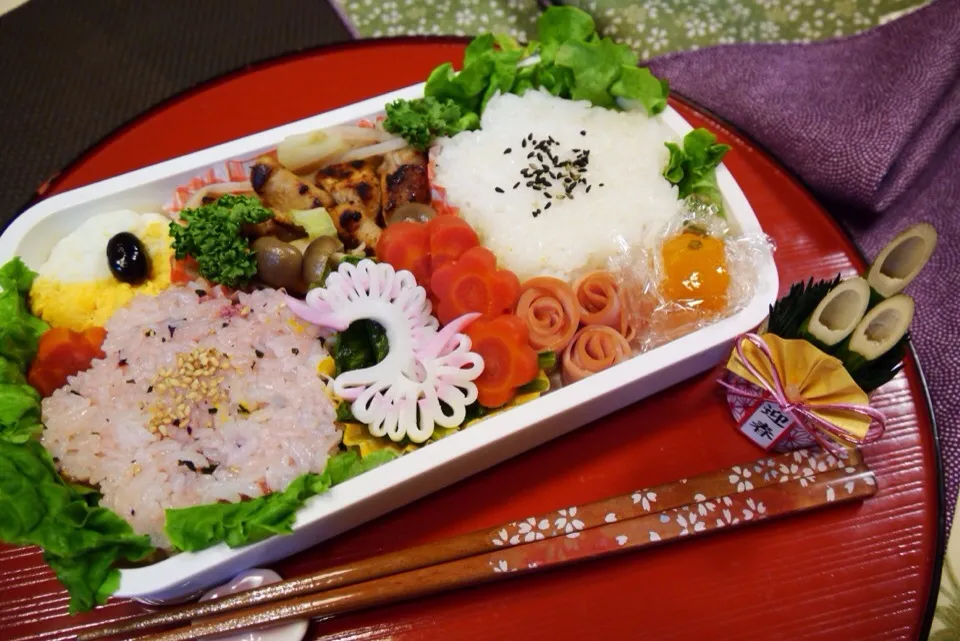 紅白お弁当|メイスイさん