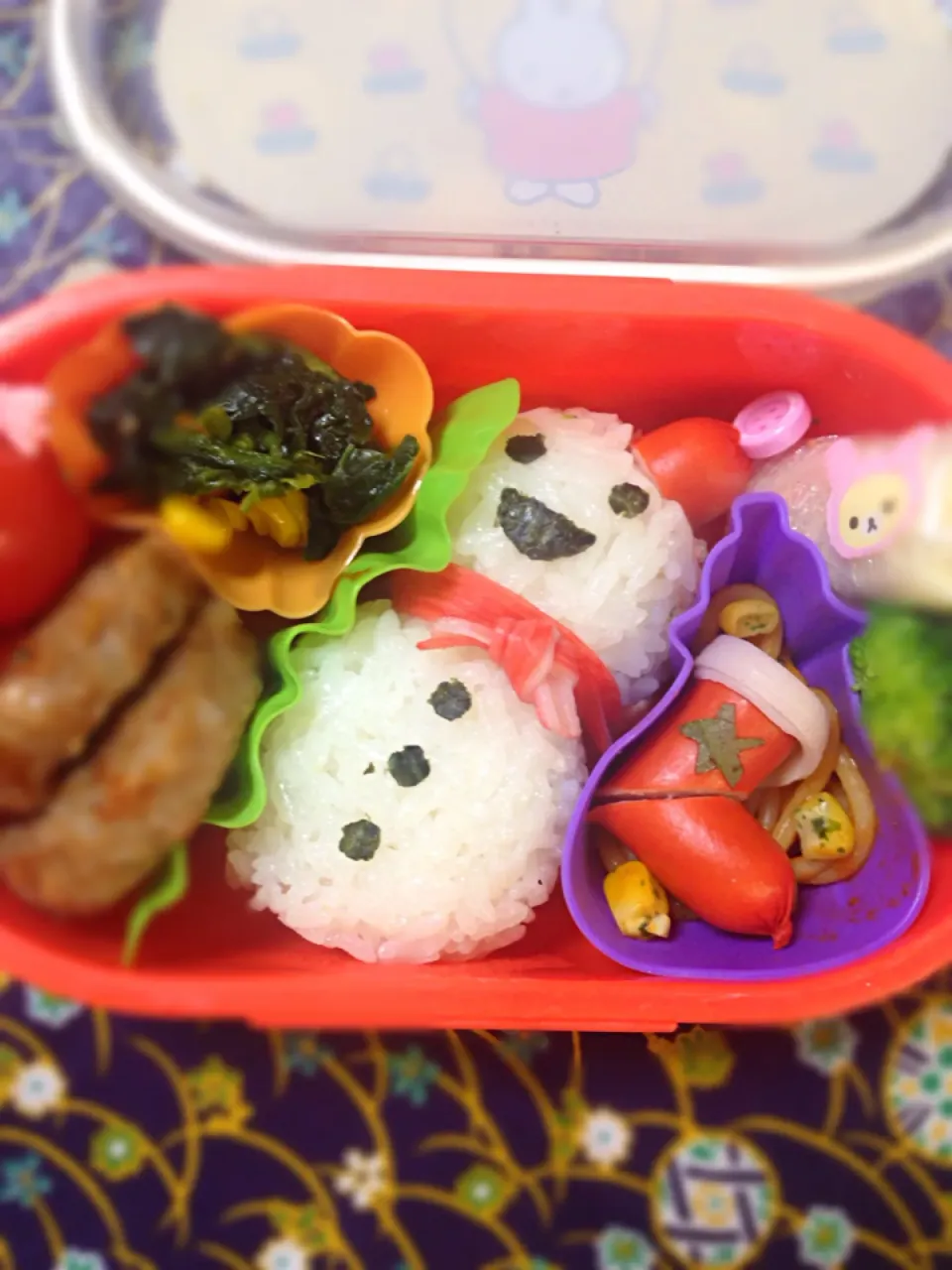 雪だるまちゃん弁当|みーたんさん