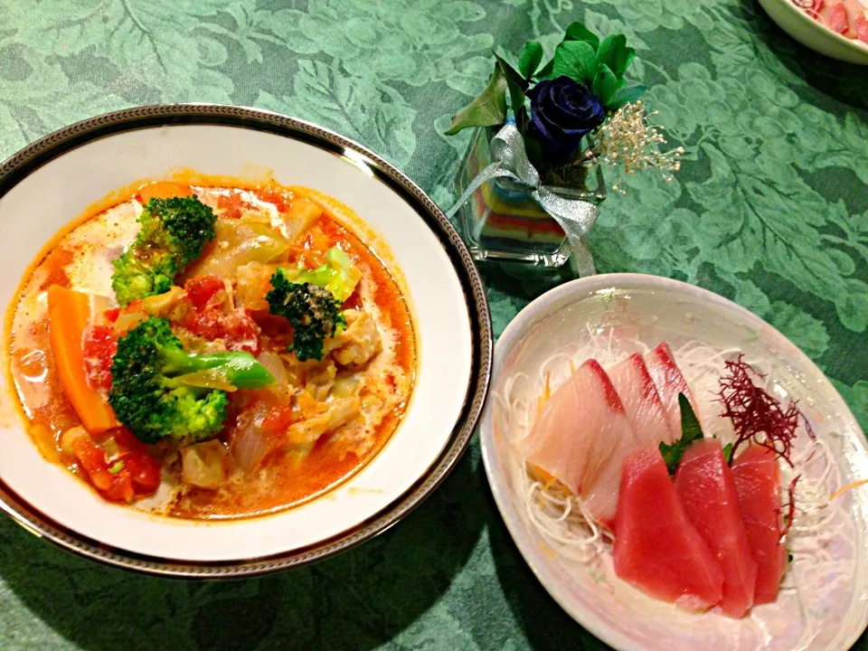 チキンと野菜タップリトマト煮込み🍅|みなさん