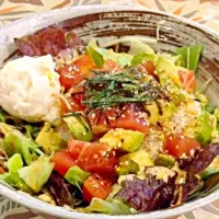 Snapdishの料理写真:Ahipoki Rice Bowl|Airludate Aguirre Fukaiさん