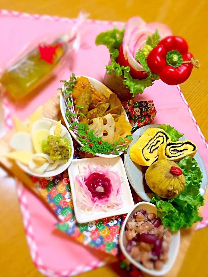 Snapdishの料理写真:Happy New Year Food|Reikoさん