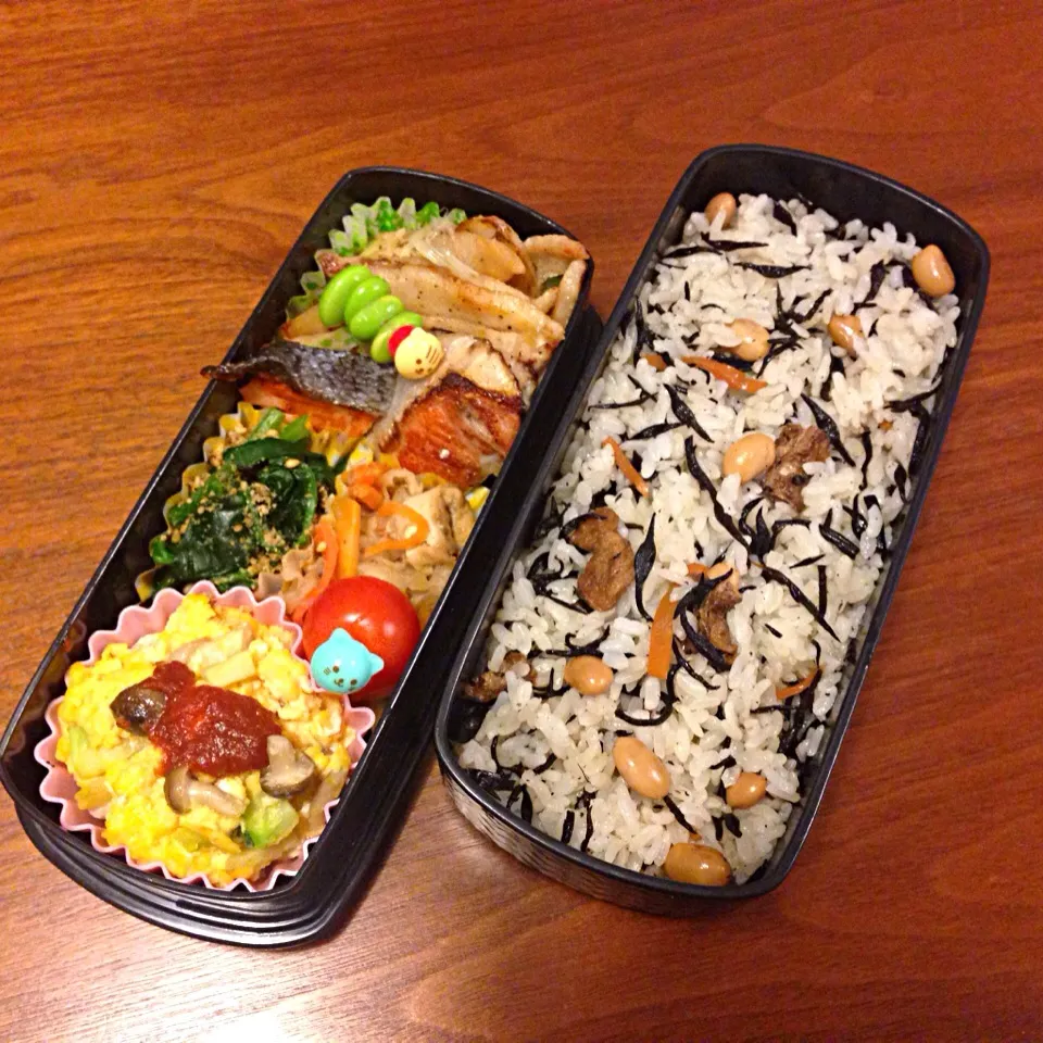 Snapdishの料理写真:旦那様のお弁当♪|りえこさん