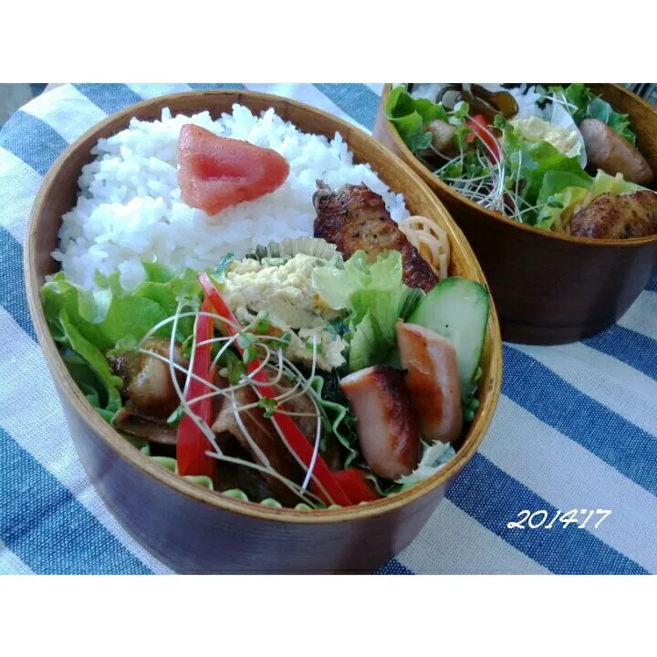 Snapdishの料理写真:今日のパパ弁♪|key♪さん