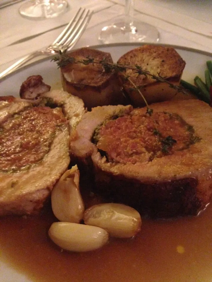 Butterflied Pork Roast stuffed with Pork Farce and Pesto|Christine pavelkaさん