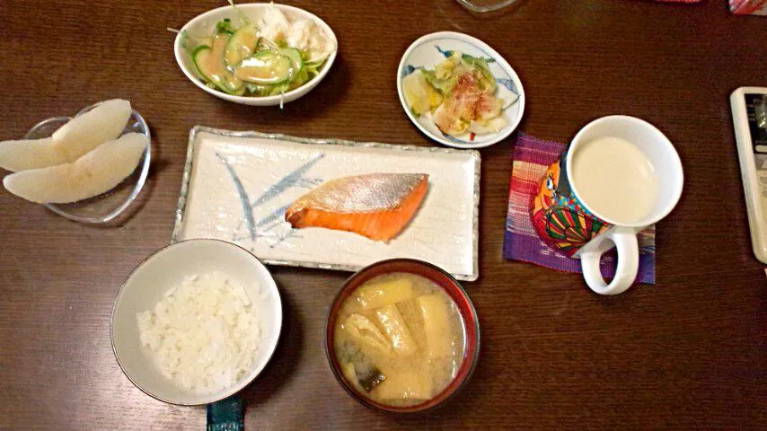 我が家のスタンダード朝食|さとこさん