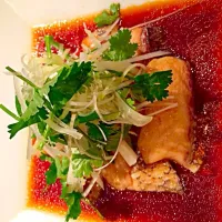 Steamed fish with soy sauce|Phansak Sak Najaさん