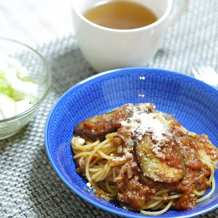 ナスとトマトのスパゲッティ|Yukoさん