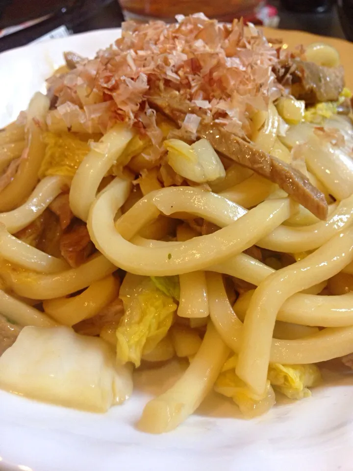 Snapdishの料理写真:焼きうどん|ひろぽんさん