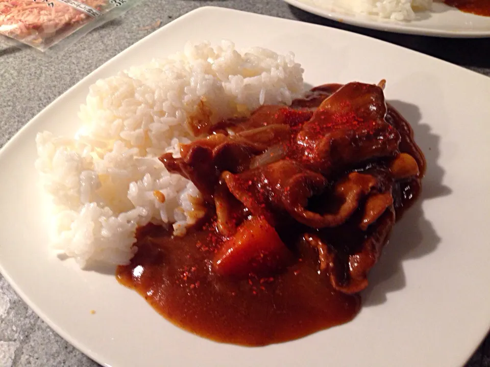 Snapdishの料理写真:Curry pork|willzさん