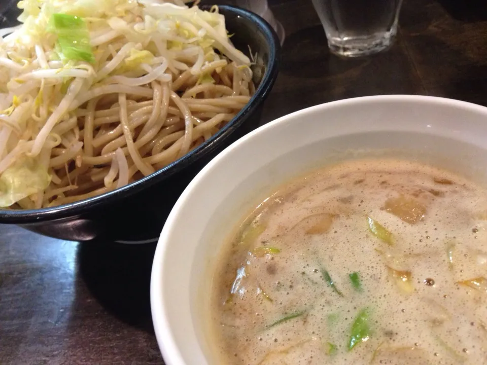 Snapdishの料理写真:濃厚つけ麺(野菜まし)|sunさん