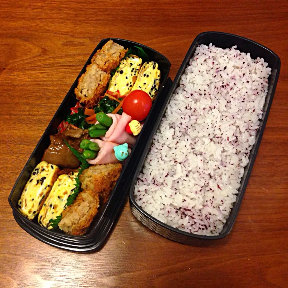 Snapdishの料理写真:旦那様のお弁当♪|りえこさん