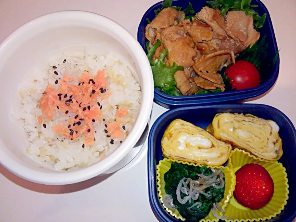 Snapdishの料理写真:今日のお弁当♪|tomoko.nさん