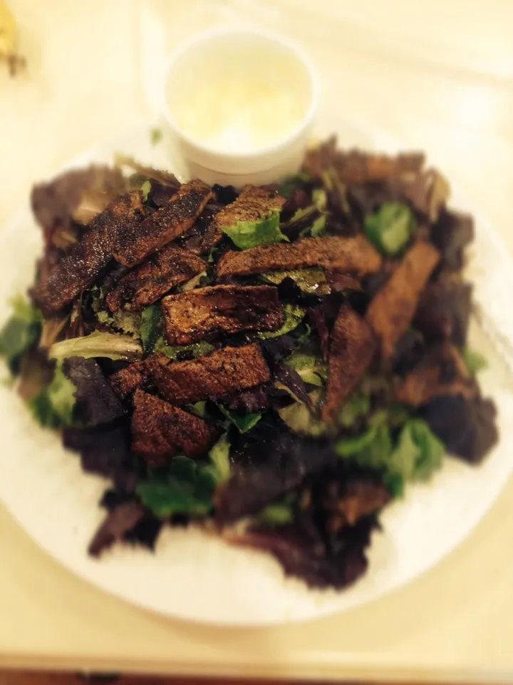 Steak and Spinach Salad|caroline weaverさん