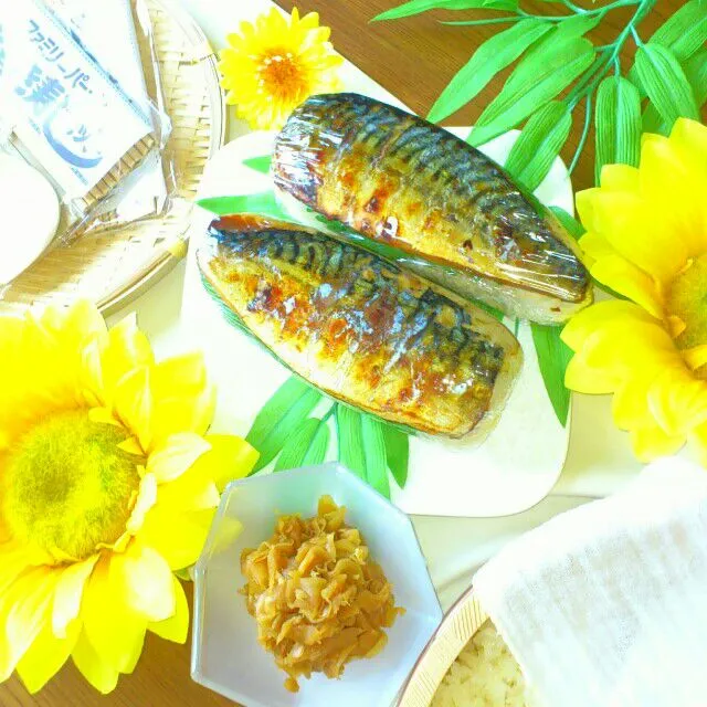 焼き鯖寿司と新生姜の醤油漬け|陽菜ママさん