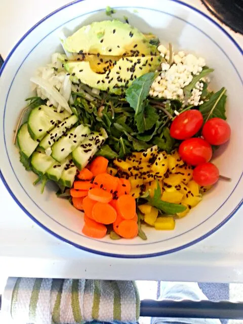 Snapdishの料理写真:kale salad|Melissa Mackeyさん