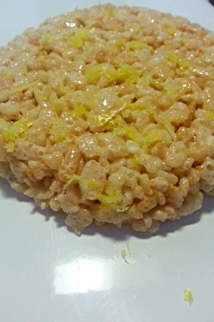 ginger lemon rice krispy treat|Melissa Mackeyさん