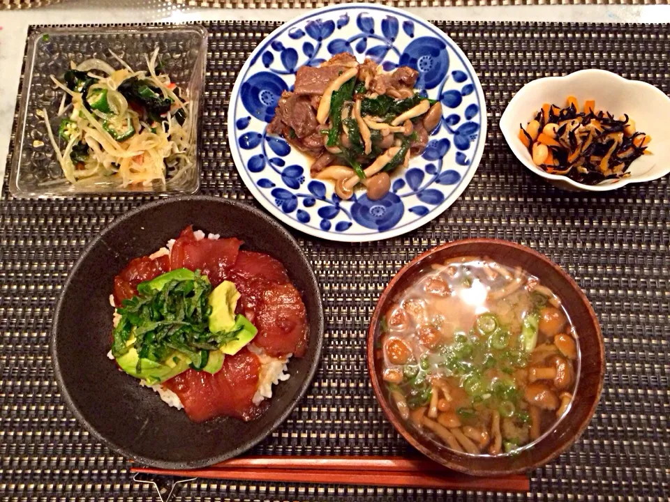 マグロとアボカド丼|さとみさん