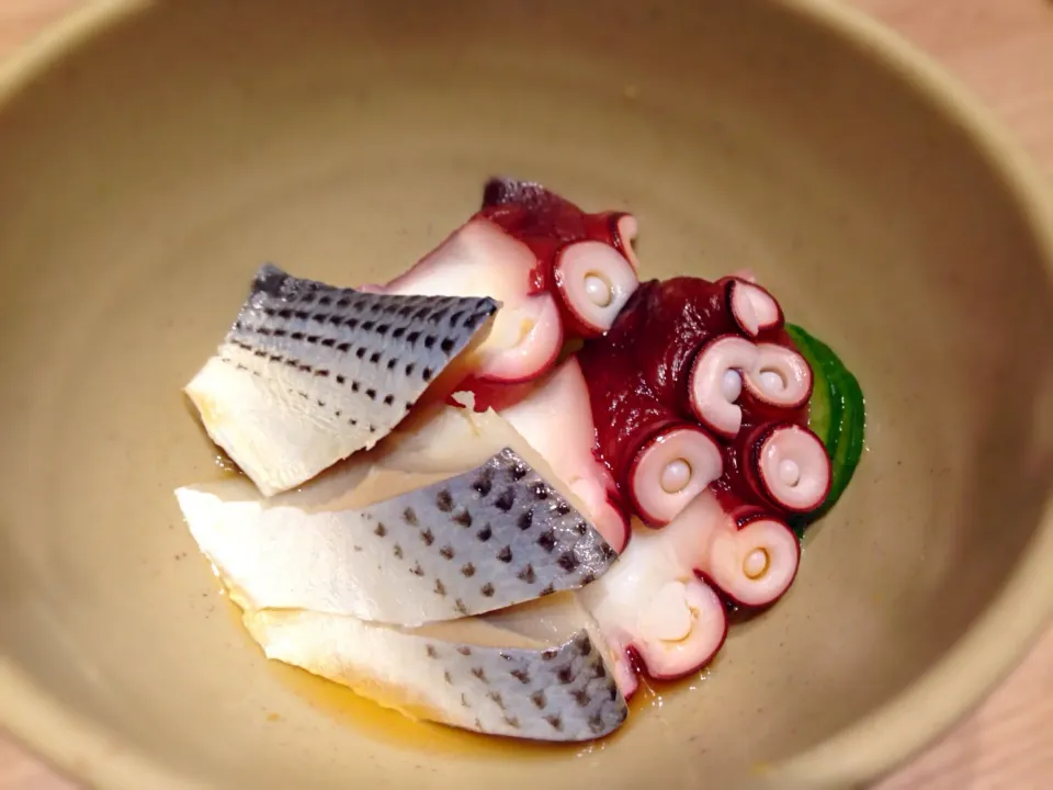 Marinated kohada & tako|willzさん