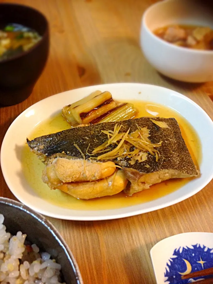 子持ちカレイの煮付け定食|Yoshikoさん