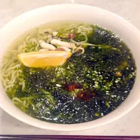 生のりとレモンのあっさり麺|李 英香さん