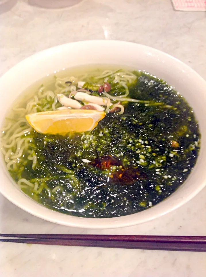 生のりとレモンのあっさり麺|李 英香さん