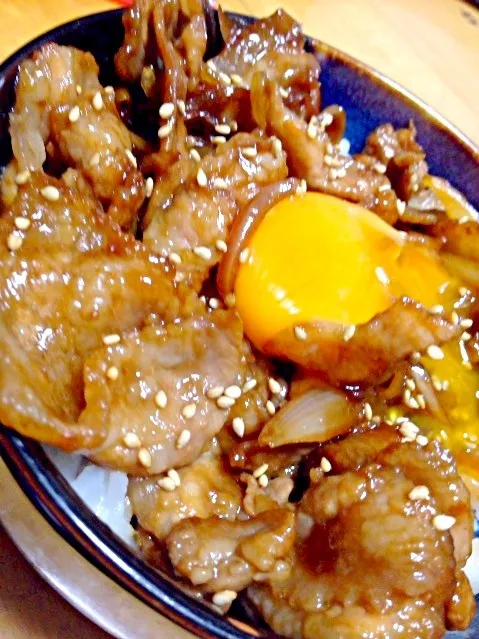 豚丼|(･ω･)❤❤さん