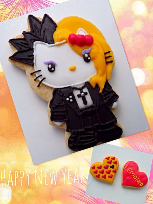 Snapdishの料理写真:アイシングクッキー☆YOSHIKITTY|moonstoneさん