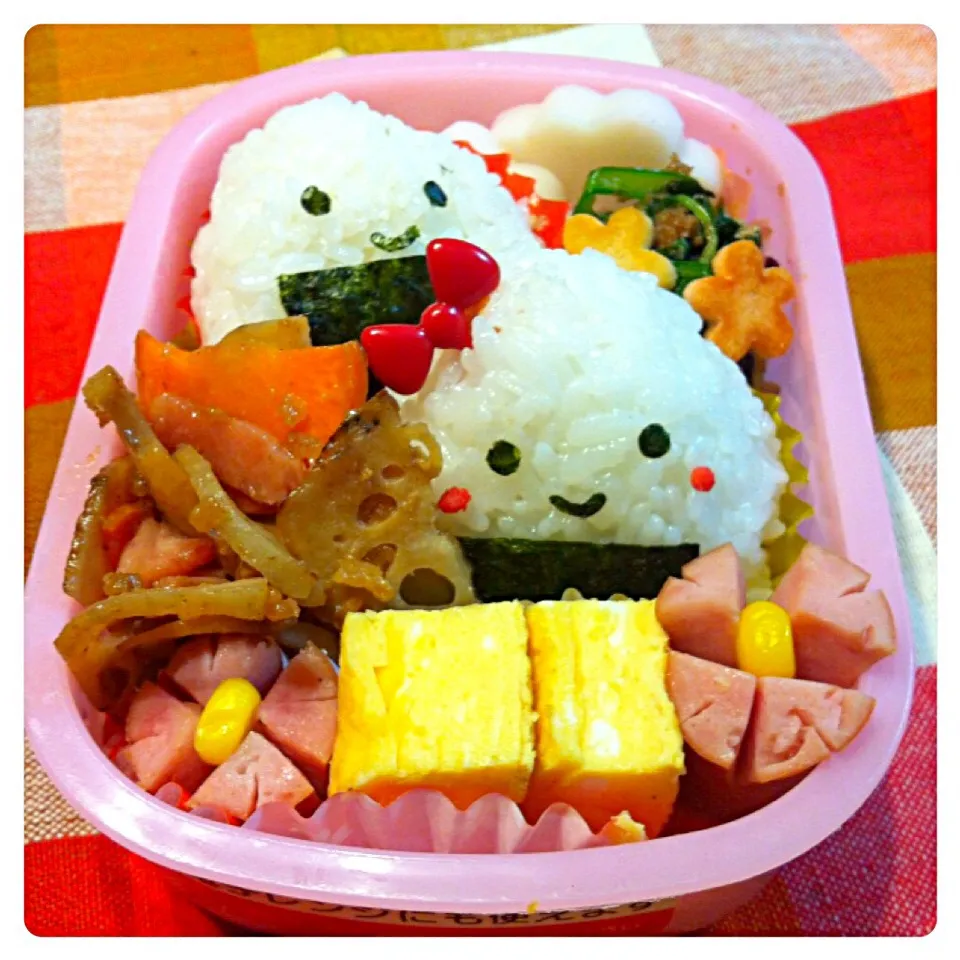 Snapdishの料理写真:子ども弁当|さとみ (satomi_foodart)さん