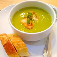 Mushroom soup with mint|ingaさん