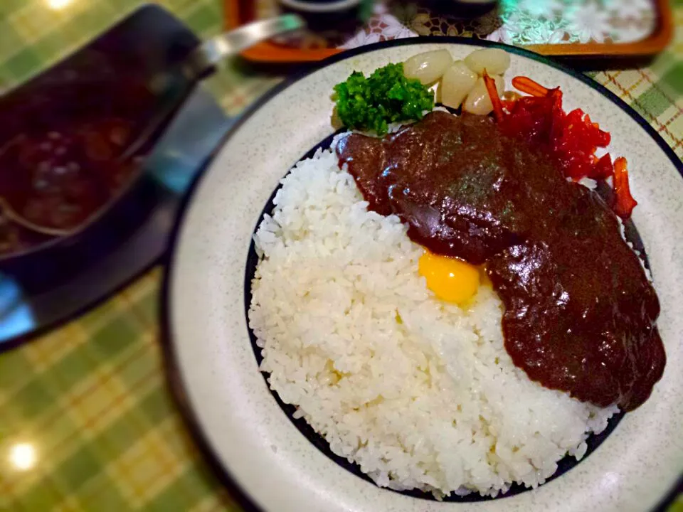 山口市ソウルフードシリーズ「ぶるうべる」のカレー|たかたかლ(^o^ლ)さん