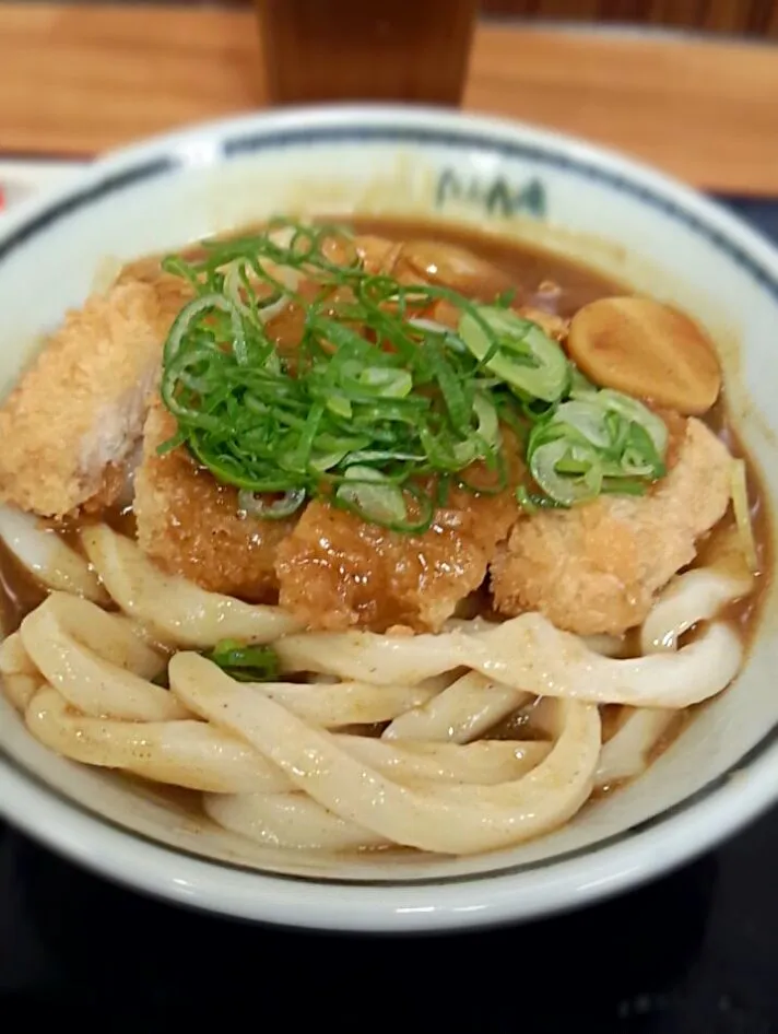 Snapdishの料理写真:豚カツカレーうどん|平原知宏さん