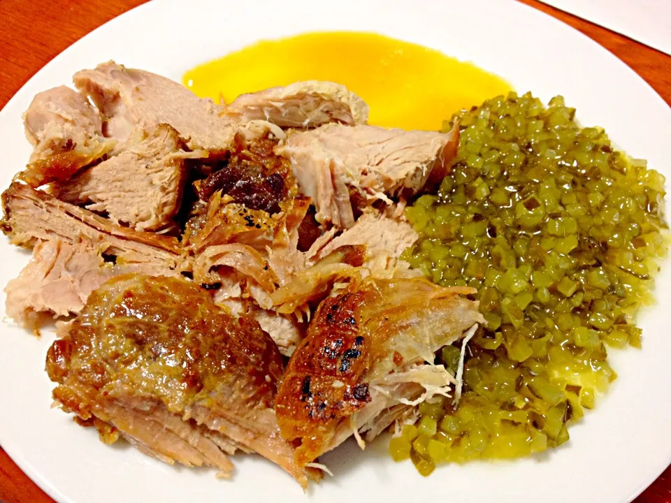 Snapdishの料理写真:Roast Pork with Pickles|Liezlさん