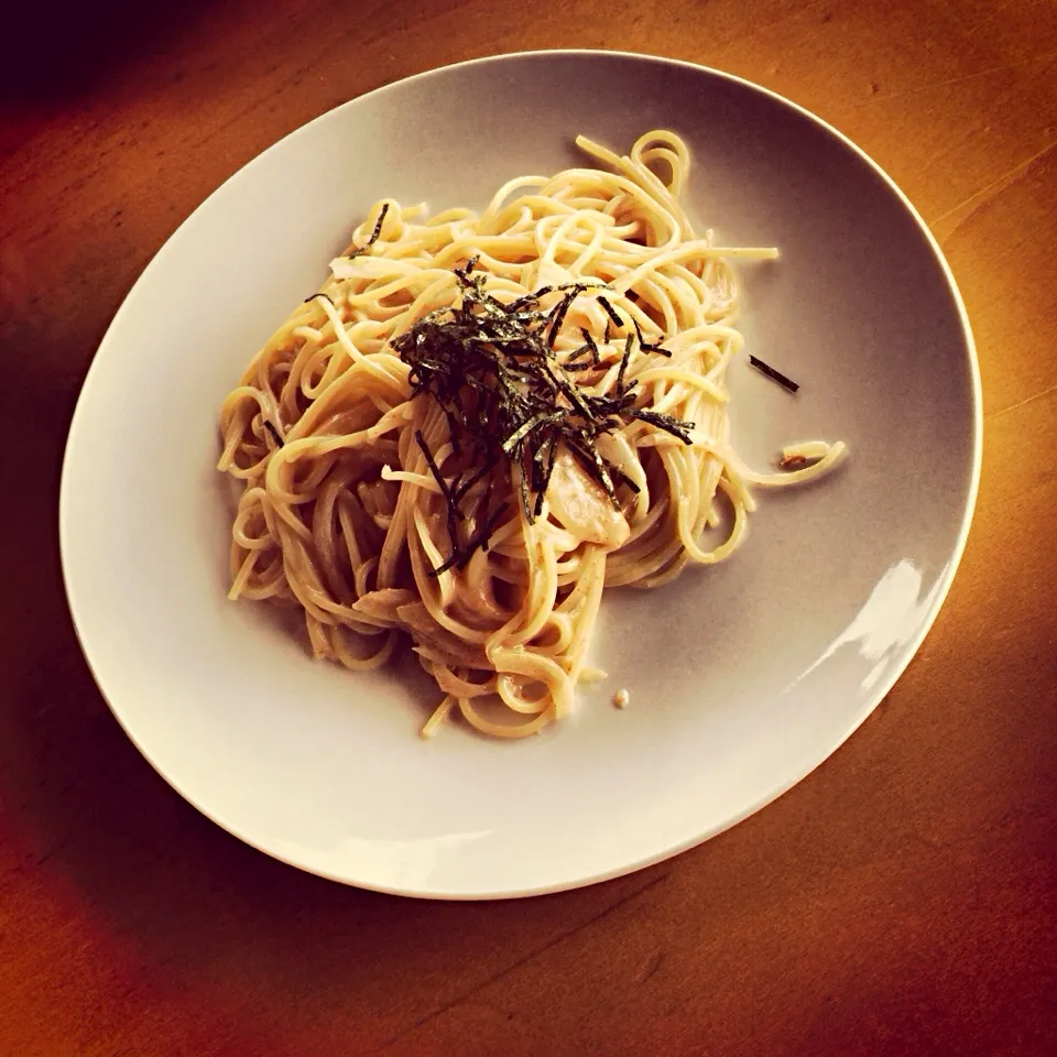 たらこの生クリームパスタ@😎🍝🍝😎ˉ̞̭⚈້͡ ໋͈ ૈ ૂ ੭͜ ⚈້͡ ໋͈ ૈ˄̻ ̊❤|Masashi Ishiaiさん