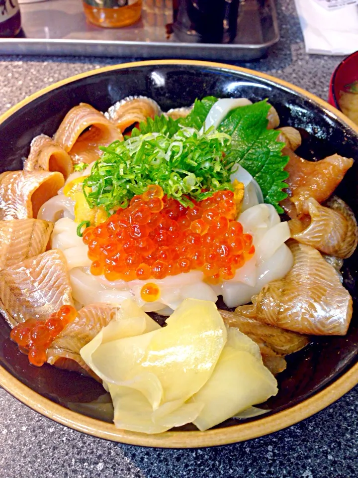 Snapdishの料理写真:白白丼|Yukiさん